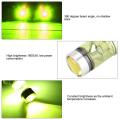 2PC 9006 100W 4300K Yellow LED Headlight Bulbs Kit Fog Light Car Driving Lamp. 