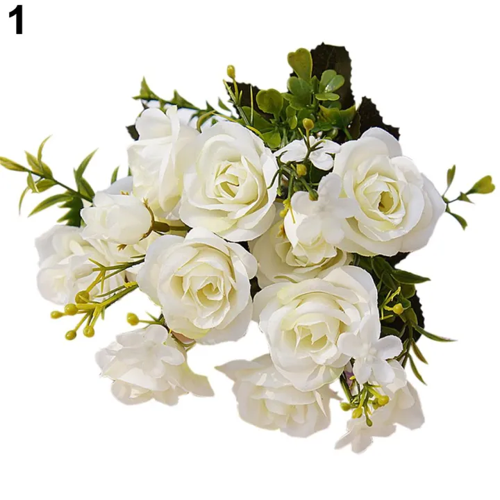 1%20Bouquet%2015%20Heads%20European%20Style%20Artificial%20Royal%20Rose%20Home%20Room%20Decor%20Flowers%20-%20Image%206