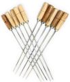 Wooden Handle Flat Sticks Charcoal Coal Barbecue Grill Barbeque Grill Coal Bar B Q Grill Bar B Q Coal Grill Bar.B.Q Hand Grill EID UL ADHA Bar B Q Tandoori Seekh Kabab Hand Grill Liner Coal BBQ Grill Angethi Angethe Burner Bar B Q Grill Flat Sticks Rod. 