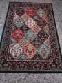 Living Room Carpet 4ft x 6ft, Digital Printed Polyester Microfiber Rug with Felt Protection, Multi-Color Center Piece. 