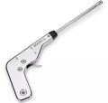 Pack Of 2 - Gas Stove Lighter Silver-  Stainless Steel Electronic Spark Gas Stove Ignition Lighter. 