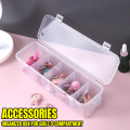 Plastic Organizers for daily use Storage Box with Dividers and Multiple Compartments | Stackable PVC Organizer for Jewelry, Earings, Rings & Small Accessories. 