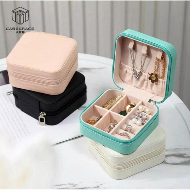 Small Jewelry Box, Travel Portable Jewelry Case for Ring, Pendant