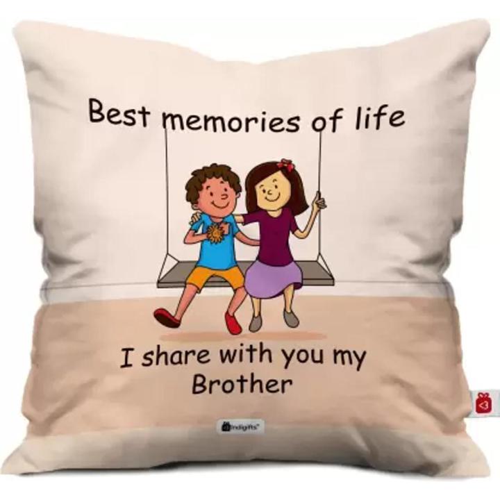 Best Memories of Life Printed Customized Cushion, Personalized Photo Cushion, Custom Cushion