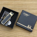 ZORRO Zorro Kerosene Lighter 725 Gold Black Small Blype Alloy Mini Slim Resin Drawing Factory Wholesale. 