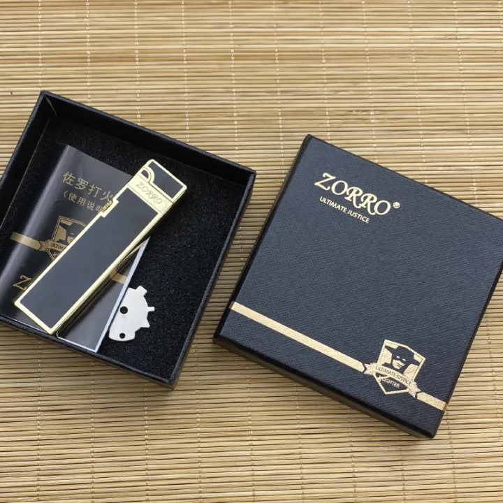 ZORRO%20Zorro%20Kerosene%20Lighter%20725%20Gold%20Black%20Small%20Blype%20Alloy%20Mini%20Slim%20Resin%20Drawing%20Factory%20Wholesale%20-%20Image%203