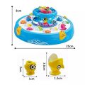 Kids Favorite Fishing Game- GOGO Fishing Toy with 26 fish and Music and Light  Best Birthday Gift. 