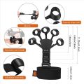 Best Hand Gripper MESO Finger Grip Veins Muscle Guitar Finger Exerciser Hand Strengthener Hand Trainer Black Silicon.. 