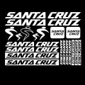 Car Sticker Compatible for Santa Cruz Vinyl Decal Kit for Bicycle Bike Bicycle Mtb Mount Bike Decoration Decal ,30cm. 