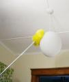 Fan Cleaning Duster - Yellow. 