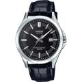Original Casio - MTS-100L-1AVDF - Stainless Steel Wrist Watch for Men. 