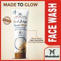 MALAMAH DR BLUSH RICE AND WHEAT FACIAL WASH DAILY FACIAL WASH FOR ADVANCE FACE FRESHNESS, FRECKLES, ANTI WRINKLES, ANTI AGING, DARK CIRCLES, DEEP SKIN TREATMENT ULTRA HD GLOW, ACTIVE SKIN TIGHTNINGS, INSTANT GLOW INTENSIVE EFFECTS FOR ALL SKIN TYPES  100G. 