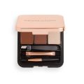 Makeup Revolution Brow Sculpt Kit Medium Brown. 