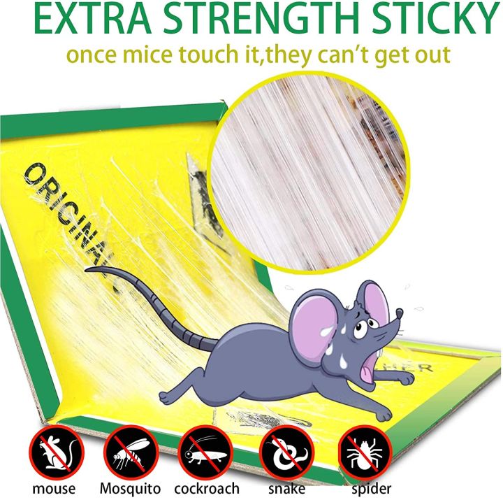 Pack of 2 - Mouse Trap Large Mouse Glue Pad Traps