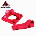 MK8 MK9 Red Extruder For  Aluminum Block All Metal Bowden Exruder Kit Right Left Hand 1.75mm Filament CR-7 CR-10. 