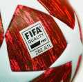 Official Champions League Football Star Design - Football Gift  Regular Ball Birthday Gift for Boys - Size 5 Competition Match Ball, Football Best for Grass Surfaces (Red). 
