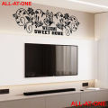 ALL-AT-ONE # 42  ("WALL DECORATION STICKER 1" )  Self-Adhesive Waterproof Vinyl (PVC) Wall Decal Art Sticker For Sitting Room, Living Room, Entrance, Main Entrance Door, Above The Led, and to Gift Your Friends.. 