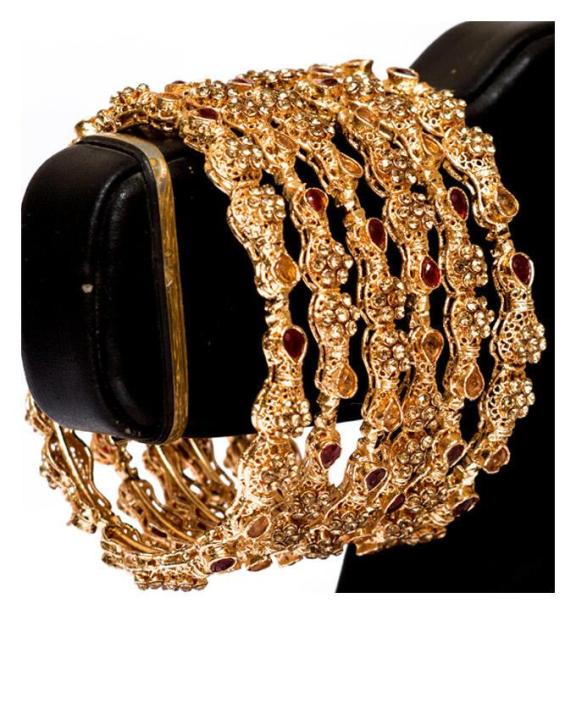 Gold%20Plated%20-%20Set%20Of%20Zircon%20Bangle%20-%20Golden%20-%20Image%203