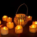 3D Dropping LED Candles with Free Cells Installed/ Included – 6 Pieces Pack. 
