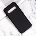 LG V60 ThinQ 5G Slim Flexible Protective Phone Case Black Matte. 
