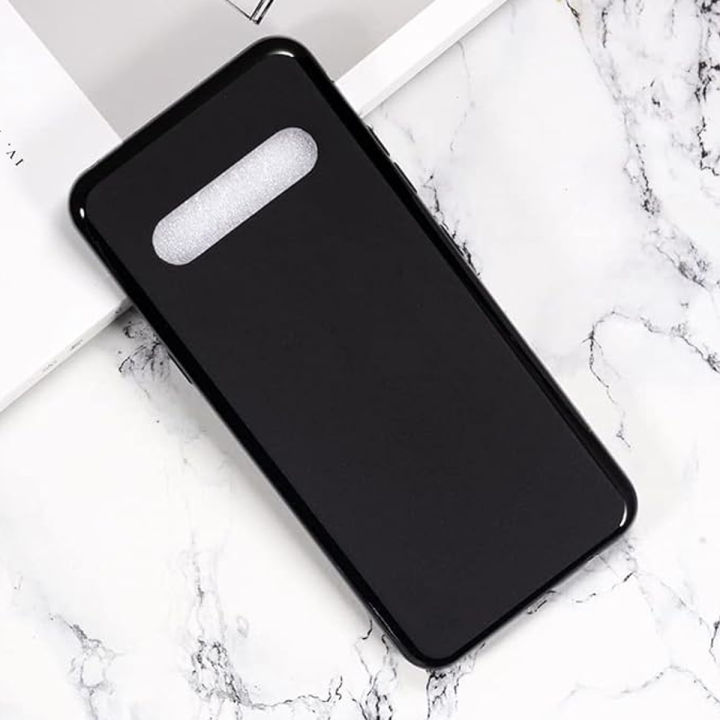 LG V60 ThinQ 5G Slim Flexible Protective Phone Case Black Matte