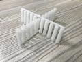 White Color Plastic Rawal Plug 12# Pure PVC EASY DRIVE 100pcs Pack. 