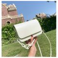 Flap Square Bag Lady Handbag Korean Fashion Chains Crossbody Bag For Girls PU Leather Shoulder Bag Messenger Bag for Girls. 