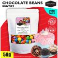 Chocolate Beans Bunty 50g (Baking Decorations Toppings). 