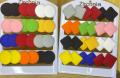 round stud multi matte colour earings for girls. 