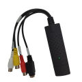 New Capture Adapter Audio Video Capture Card Adapter with USB Cable USB2.0 to RCA Video Converter For TV DVD VHS Capture Device. 