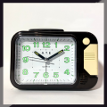 SETO modern Style Loud Alarm Clock Dual Sound (Beep + Bell), Battery Operated, Retro Design, Tabletop Desk Clock for Bedroom & Office. 