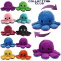 Reversible Octopus Plush (Big Size), Adorable, Soft Cotton Soft, Double Sided Gift for Kids, Emotional FlapReversible Octopus Doll Doublesided reversible octopus toys Octopus Plush Toy Flipped octupus stuffed toy for Kids. 