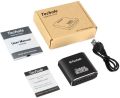TECHOLE 4K 2 Way HDMI Splitter, 1 in 2 Out, Aluminum body, Powered HDMI Switch Ver 1.4 HDCP Bypass, Supports 4K@30Hz 1080P 3D for PS4 Xbox Sky Box Fire Stick, DVD Player HDTV. 