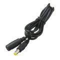 2X 5.5mm x 2.1mm DC Power Jack Male to Female Extension Cable Cord Lead ConnectorCable Length:1.2 M. 