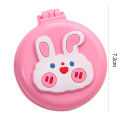 Portable Folding Hair Comb with Mirror Mini Air Cushion Massage Brush for Travel Home Use. 
