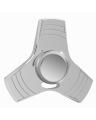 Transformer Metallic Fidget Spinner - Silver. 