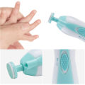[ Y.M Traders ]Baby Nail Trimmer Electric Baby Nail Clipper Toes Fingernails Care Trim | Baby Nail File with LED Light Safe for Infant Toddler Kids or Women. 