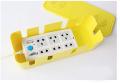 Power Strip EXTENTION Storage Plastic Box Power Plug Socket Plug Outlet Bar Charge Cable Case Desktop Extension Cord Board Bin Holder Cable/Wire/Cord Organizer Organizer. 