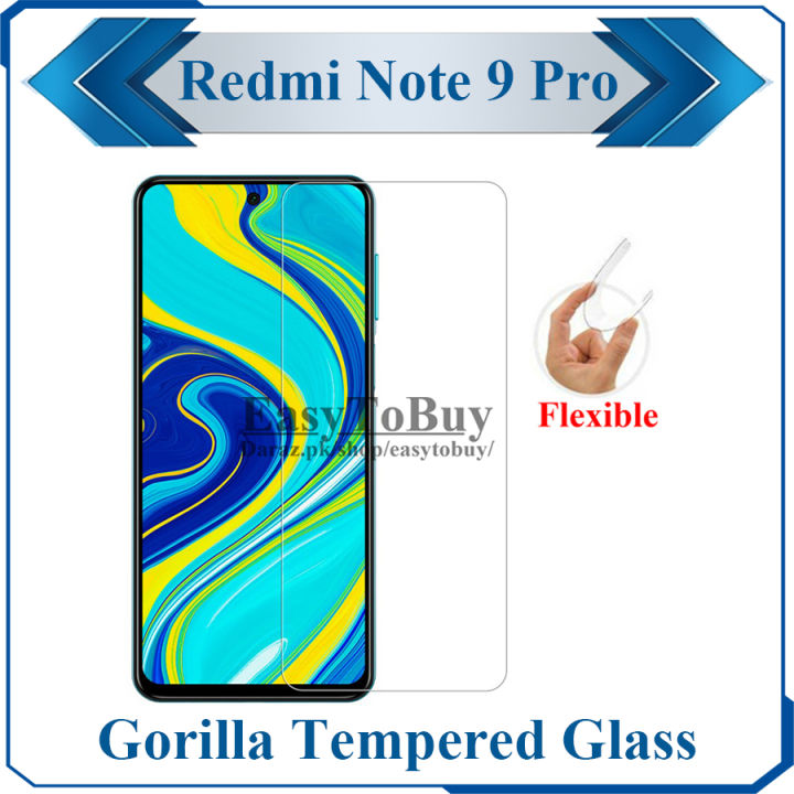 Xiaomi%20Redmi%20Note%209%20Pro%20Unbreakable%20Gorilla%20Flexible%20Tempered%20Glass%20Premium%20High%20Quality%20Screen%20Protector%20For%20Redmi%20Note%209%20Pro%20-%20Image%204