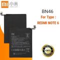 Xiaomi Redmi Note 6 Battery Replacement BN46 Battery 4000mAh Capacity_Black. 