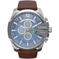Diesel DZ4281 Leather Strap Wrist Watch For Men. 