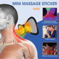 Portable EMS mini Electric Neck and body Butterfly Massager rechargeable | Cervical Electric Neck Back Massager Muscle Therapy Pressure Pain | SJR Collections. 