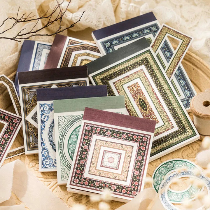 Window Diary Panda Online 30 Sheets Baroque Window Series Diary Note Memo Paper ...
