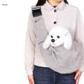 Comfortable Pet Bag Span Bag Hands Free for Medium Dogs Hiking Cat. 