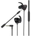 LO Gaming Headset With Microphone Pluggable In-ear Mobile Phone Computer Wired Headset. 