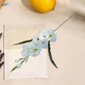Artificial Gladiolus Flower Wedding Flower Table Centerpieces Vase Filler Decorative Realistic Artificial Flower for Party Anniversary Decor. 