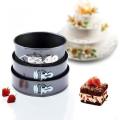 Pack Of 3 Non-Stick Round Cake Pan Set, Springform Round Cake Mould Cake Bakeware Pan Mold Set Round. 
