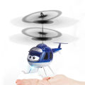 Hand Sensor Control Rechargeable Helicopter Toy For Kids - Lights Feature - Size Approx. 7 inches - Assorted Color. 