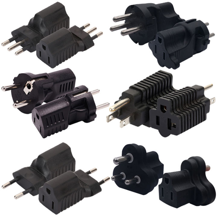 America Nema 5-15P 5-20P 6-15P 6-20P to 5-15R 5-20R 6-15R 6-20R US convert power socket Plug Italy india EU c13 c7 Connector