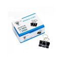 Pack of 12 - Binder Clip 3/4 inch Width 19 mm. 
